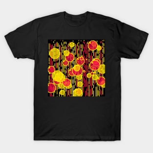 Bubbles and lines T-Shirt